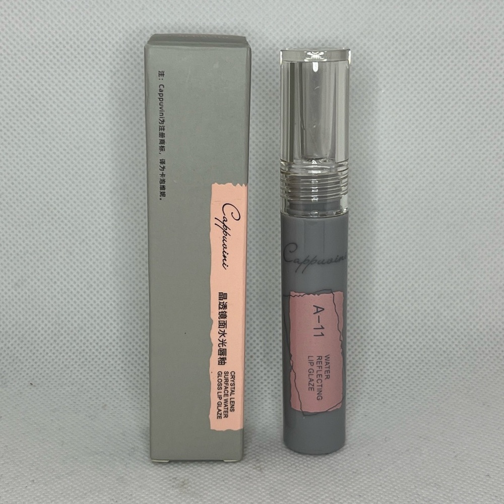 Cappuvini Crystal Lens Surface Water Gloss Lip Glaze 03